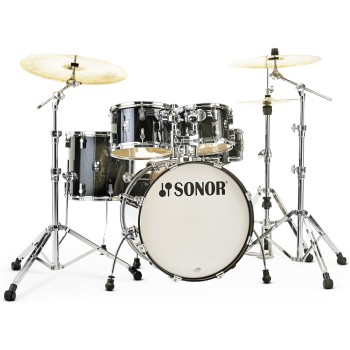 Ударна установка SONOR AQ2 Transparent Stain Black Studio Shell Set
