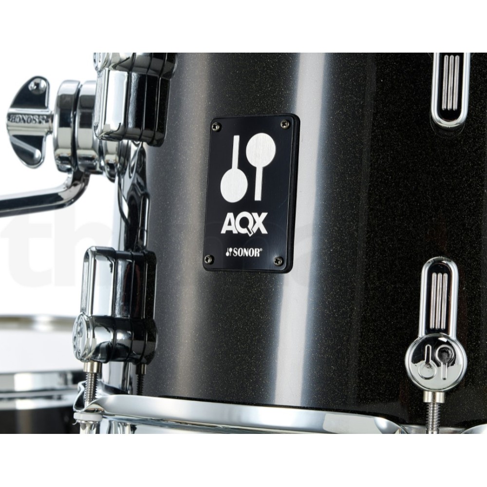 Ударна установка SONOR AQX Series Black Midnight Sparkle Jazz Set