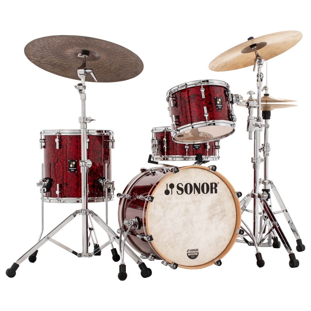Ударна установка SONOR MOMENTUM Maple Red Pearl 318 Shell Set