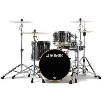 Ударна установка SONOR Prolite Ebony White Stripes Studio Shell Set NM