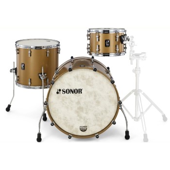 Ударна установка SONOR SQ1 Satin Gold Metallic Studio Shell Set