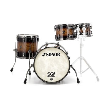 Ударна установка SONOR SQ2 Maple Walnut Brown Burst Studio Shell Set